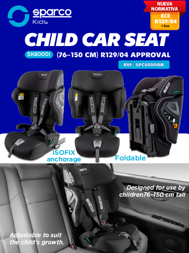 CHILD CAR SEAT SPARCO KIDS